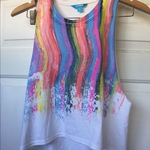 L’amour Paint muscle tank